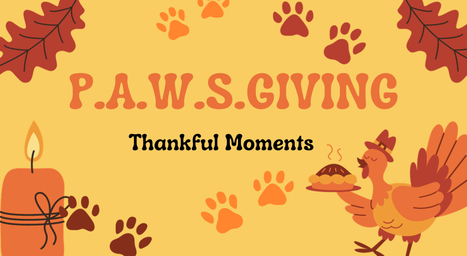  PAWSGIVING SIGN